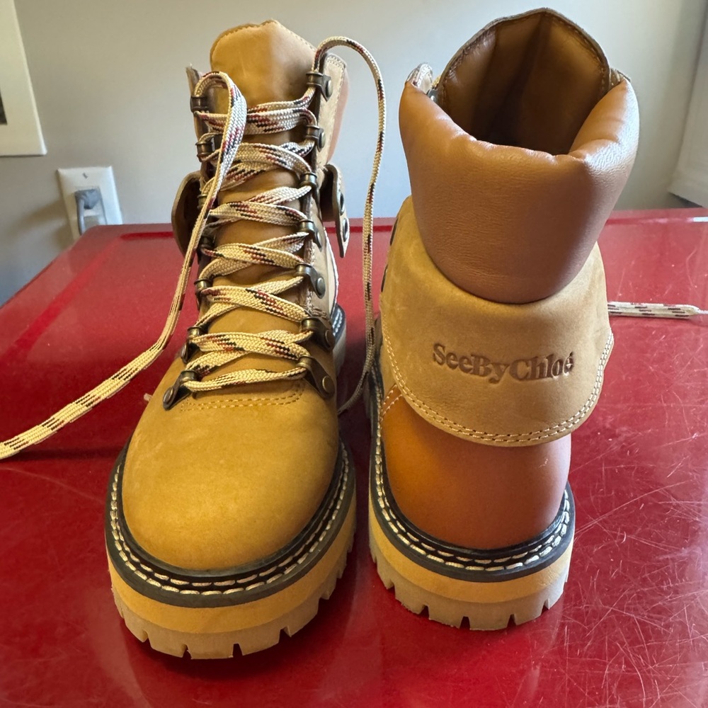 See by Chloe Moto boot